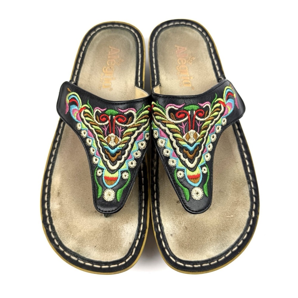 Alegria Vanessa Chrysalis Sandal 38 Floral Colorful Boho Festival Womens Shoes‎